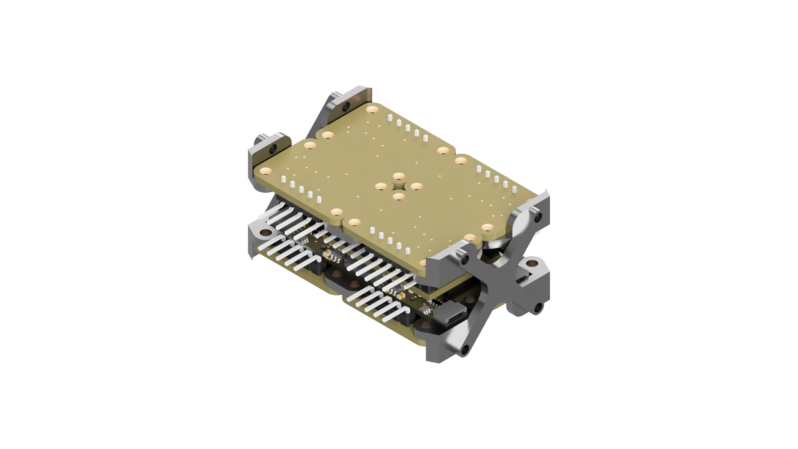 GestureLink wrist module CAD render.