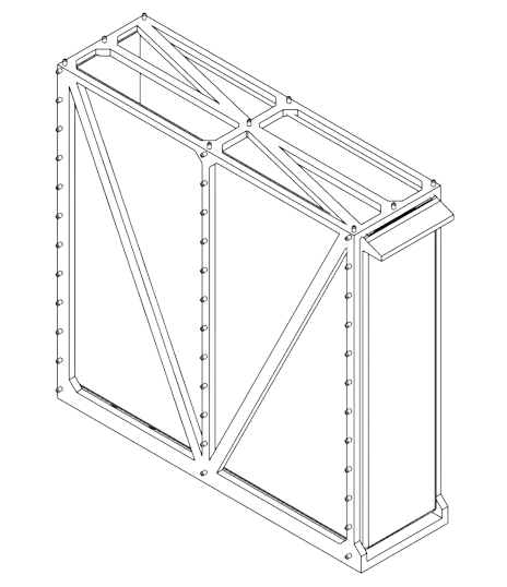 Modulus modular system concept render.